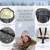 BAMBINIWELT Winterfusssack in Mumienform für Kinderwagen, Produktbild-Vorschau 3