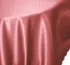 Tovaglia 160x260 cm rosa rosa ovale centrale a pois Anteprima dell’immagine prodotto 1