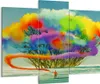 Bild auf Leinwand - Leinwandbild - Abstraktion Natur - Produktbild-Vorschau 1