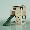 OutdoorToys Stelzenhaus Polarstern aus Holz in Grün Produktbild-Vorschau 1
