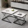 MODFU Couchtisch Wohnzimmertisch 2er Set für Wohnzimmer, Produktbild-Vorschau 1