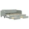 VidaXL 3197104, sofa rozkładana, Szary, Pianka, Metal, Podgląd zdjęcia produktu 1