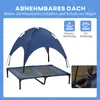PawHut Haustierbett mit Baldachin Erhöhtes Hundebett Produktbild-Vorschau 6
