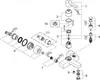 Grohe Lineare Mitigeur monocommandé pour bain, montage Anteprima dell’immagine prodotto 2