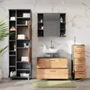 Badmöbel-Set Vicco Ilias Goldkraft Eiche/Anthrazit 4 Teile, Produktbild-Vorschau 4