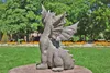 Drago da giardino XXL seduto - Statua di drago - Statua da Anteprima dell’immagine prodotto 16