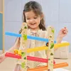 Viga dřevěná skluzavka pro zvířata džungle 7 ks. Náhled obrázku produktu 3