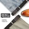 Nelbons Pánský opasek,Kožený automatický ráčnový opasek pro Náhled obrázku produktu 3