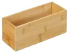 Relaxdays Ordnungsbox Bambus, schmale Aufbewahrungsbox ohne Produktbild-Vorschau 8