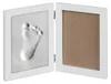 Relaxdays Babyfotolijst met gipsafdruk, set voor hand- of Productafbeelding-voorbeeld 9