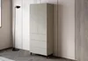MINIO – Hoge kast met lades, model LOKET 70, kasjmierbeige Productafbeelding-voorbeeld 2