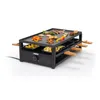A Princess Raclette grill with food on it, set against a white background. Produktbild-Vorschau