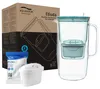 Wasserfilterkanne aus Glas 2.9 L Blau Kompatibel mit Produktbild-Vorschau 1