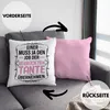 Trendation - Verrückte Tante Geschenk Deko-Kissen mit Produktbild-Vorschau 2