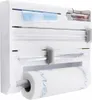 Wandrollenhalter, 5-in-1-Papierhandtuch-Folienspender Produktbild-Vorschau 9