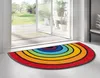 wash+dry Schmutzfangmatte Round Rainbow - 50 x 85 cm Produktbild-Vorschau 2