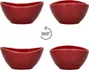 Mäser 6x Natural Schale 400ml rot Steingut 6 Pers für Produktbild-Vorschau 4