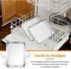 Duża blacha do pieczenia ze stali nierdzewnej 2 sztuki Podgląd zdjęcia produktu 6