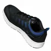 A black and blue athletic shoe is shown against a white background. Produktbild-Vorschau