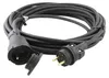 Venkovní prodlužovací kabel 15 m / 1 zásuvka / černý / guma / 230 V / 1,5 mm2 Náhled obrázku produktu