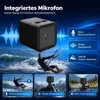 Helmkamera Fahrrad WiFi, 1080P HD, 120° Weitwinkel, 12MP, Produktbild-Vorschau 3