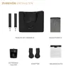 A collection of accessories for a stroller, including a bag, mosquito net, cup holder, adapters, and rain cover. Anteprima dell’immagine prodotto