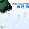Adapter Light-ning auf USB C Kopfhörer, Audio Converter für Produktbild-Vorschau 4