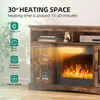 YITAHOME Elektrokamin mit Schrank, Wandkamin mit Produktbild-Vorschau 4