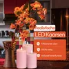 Meisterhome® 3er-Set Flammenlose LED Kerzen Rustik mit Produktbild-Vorschau 5