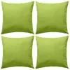 vidaXL Gartenkissen 4 Stk. 45 x 45 cm Apfelgrün Produktbild-Vorschau 5