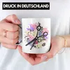 Trendation - Friseurin Tasse Geschenk Schere Grafik Produktbild-Vorschau 2