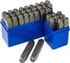 Schlagzahlen Schlagbuchstaben Gravieren Set 36 teilig Dema Zahlenstempel Buchstaben Nummern Satz Schlachbuchstaben Zahlen Schlagstempel 10mm 36tlg. 36-tlg 914829 18501 4031765185011 Produktbild-Vorschau