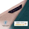 Komfortec 4er Duschtücher 70x140 cm Set aus 100% Baumwolle, Produktbild-Vorschau 6