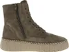 A single brown suede boot is shown against a white background. Produktbild-Vorschau