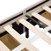 Łóżko tapicerowane Merax 140x200 cm z zagłówkiem o Podgląd zdjęcia produktu 12