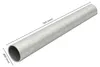 GeZu Impex Stahlrohr Ø 42mm x 700 mm Feuerverzinkt Handlauf Produktbild-Vorschau 1