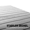 BigDean Gartenbox 270 L mit Rollen aus wetterfestem Produktbild-Vorschau 7