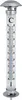 A thermometer with a silver top and bottom, showing temperature in Celsius. Produktbild-Vorschau