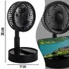 Kabelloser Tischventilator Usb Schwarz – 1200 Mah Akku, 3 Produktbild-Vorschau 5