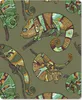 MuchoWow® Mauspad Mousepad Muster - Dschungel - Chamäleons Produktbild-Vorschau 1