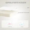 Chaise de bureau pivotante HOMCOM avec dossier en forme de Voir les images du produit 4