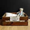 Creative Deco Natuurlijke Houten Kist Bruin, 40 x 30 x 15 Productafbeelding-voorbeeld 2