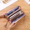 Stylová růžová peněženka Zaira - Elegantní dámský doplněk Náhled obrázku produktu 3