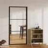 vidaXL Innentür ESG Glas und Aluminium 102,5x201,5 cm Produktbild-Vorschau 1