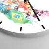 Wanduhr - Rund - Glasuhr - Flagge Karneval Brasilien - Produktbild-Vorschau 5