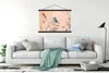 MuchoWow® Textilposter Vogel - Blaumeise - Schilf 150x100 Produktbild-Vorschau 3