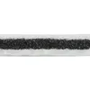 A close-up of a filter strip with a black core and white outer layers, presented on a white background. Produktbild-Vorschau