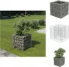 vidaXL Gabionen-Hochbeet Verzinkter Stahl 50×50×50 cm -  Produktbild-Vorschau 1
