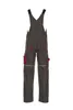 Planam Latzhose Basalt Gr. 106 oliv/rot Produktbild-Vorschau 3