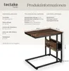 TecTake 404277, Beistelltisch, Holz Produktbild-Vorschau 5